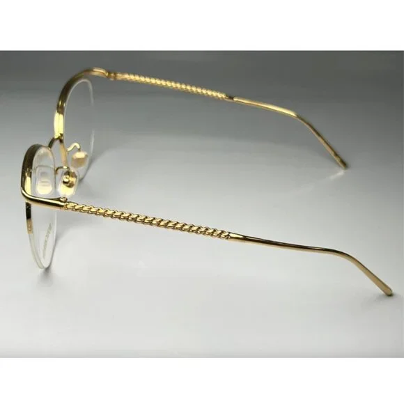 Boucheron 56mm Cat Eye Frames - BC0059O - Gold - Picture 4 of 7